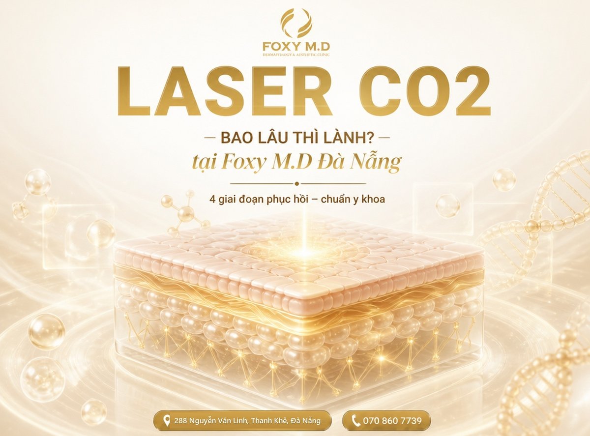 Bắn Laser CO2 bao lâu thì lành? Phân tích 4 giai đoạn phục hồi và đóng vảy chuẩn y khoa