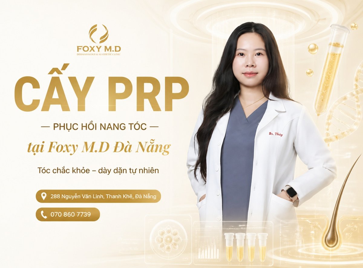 Cấy PRP trị rụng tóc & phục hồi nang tóc: Bảng giá, cơ chế tái sinh nang tóc tự thân