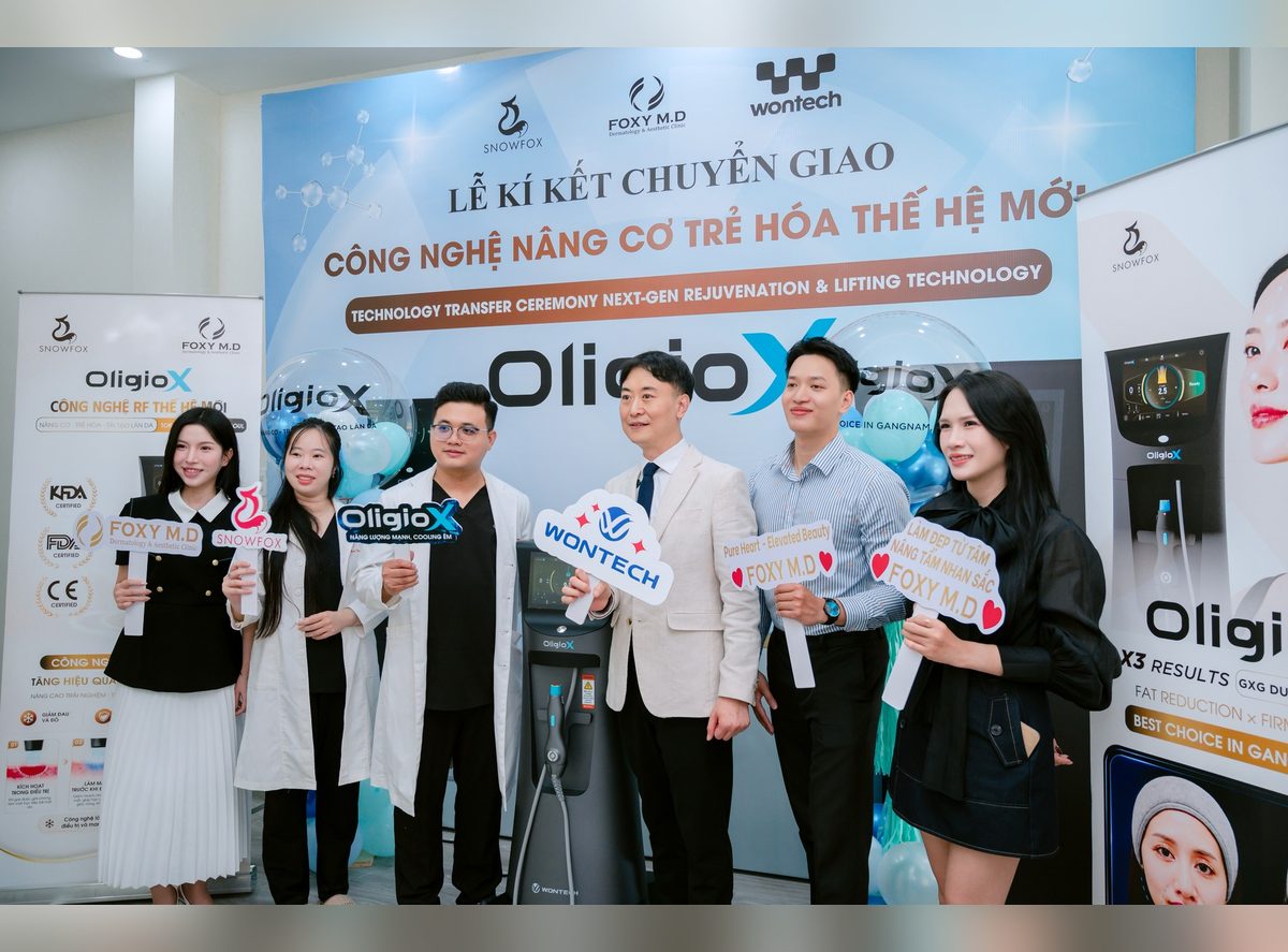 Foxy M.D tiếp nhận chuyển giao công nghệ Oligio X