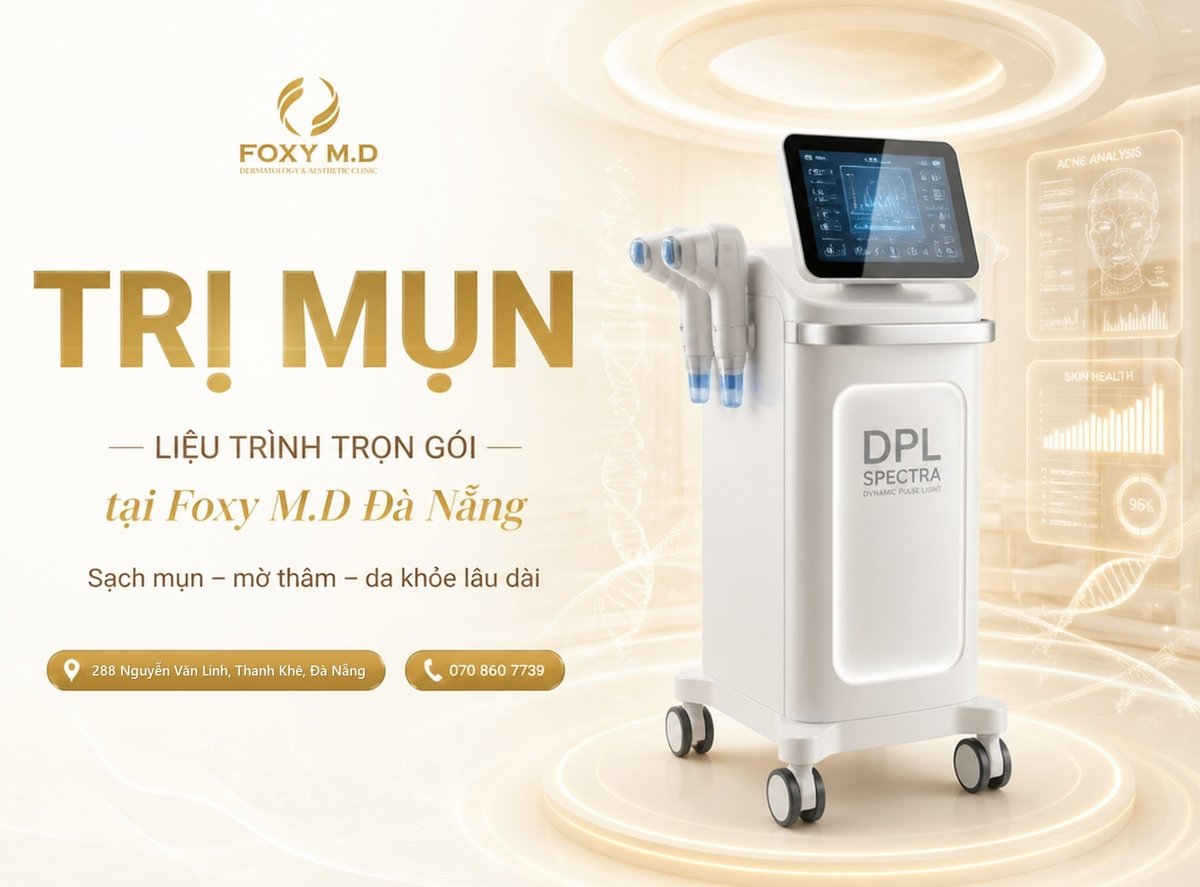Gói liệu trình trị mụn trọn gói