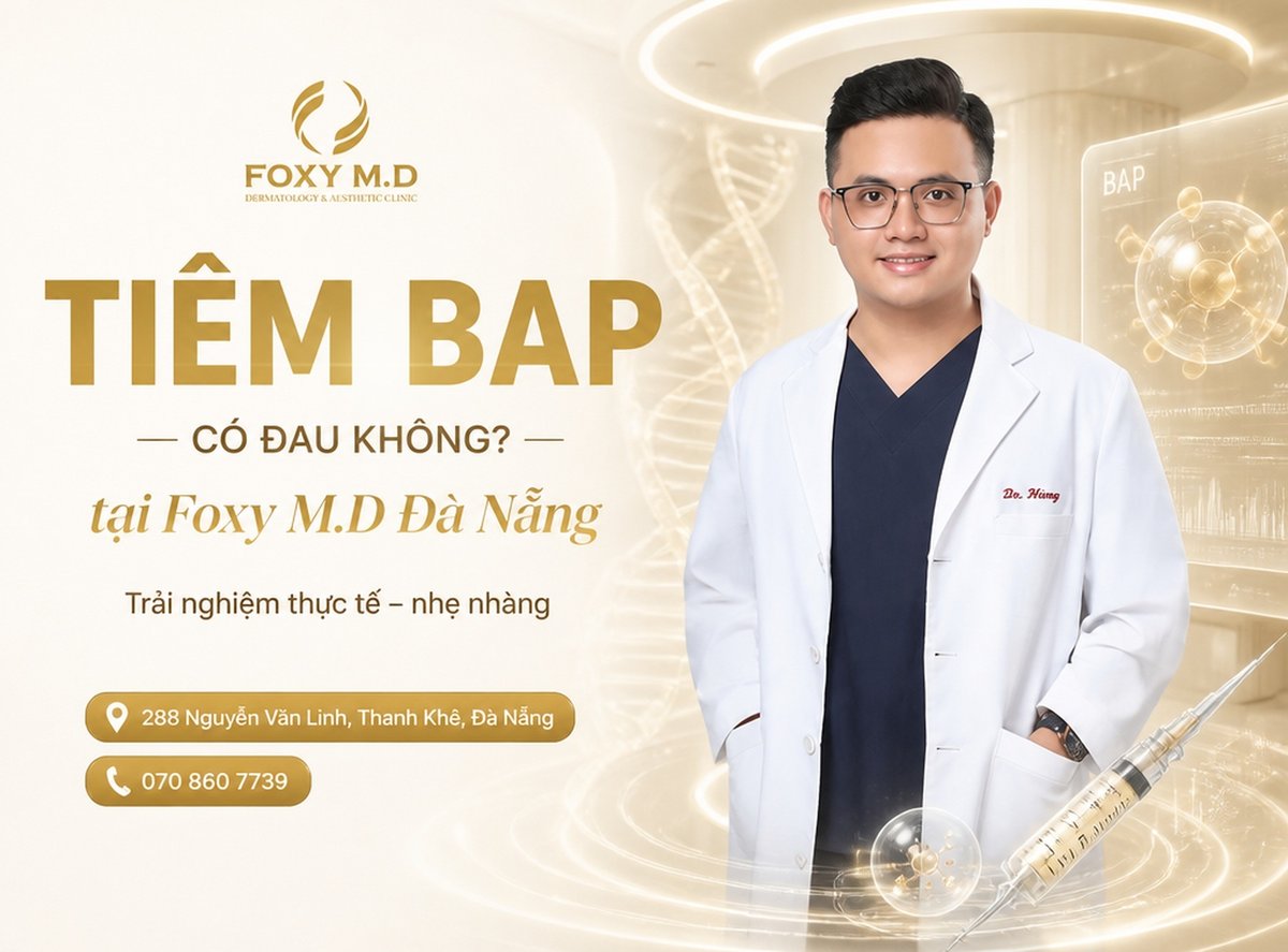 Quy trình tiêm BAP nhẹ nhàng không đau tại Foxy M.D