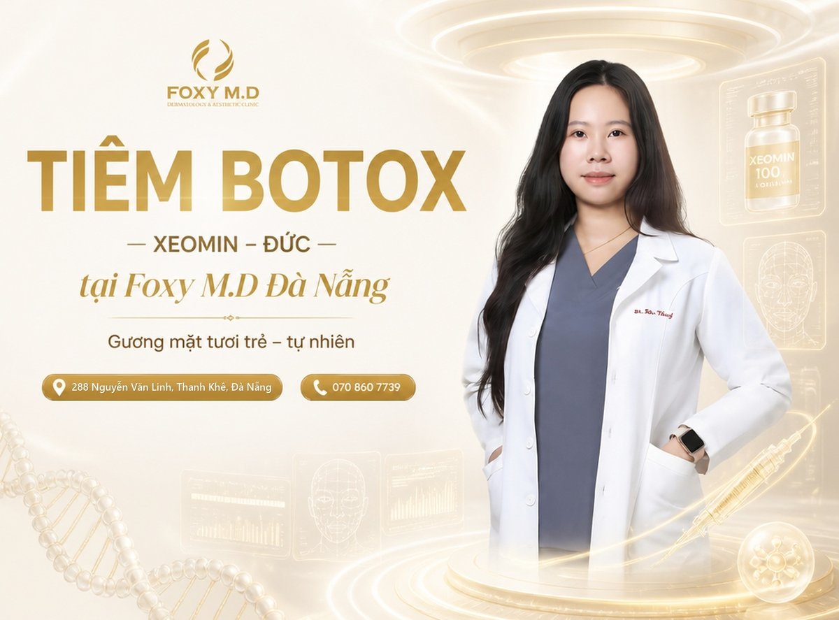 Tiêm Botox Đức Xeomin: Bảng giá, ưu điểm không kháng thuốc & chỉ định y khoa