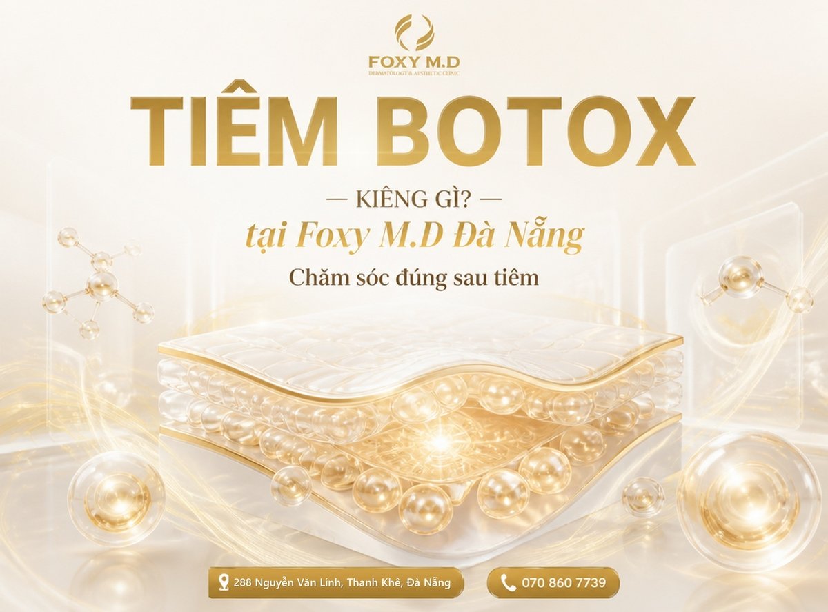 Chăm sóc sau tiêm botox chuẩn y khoa