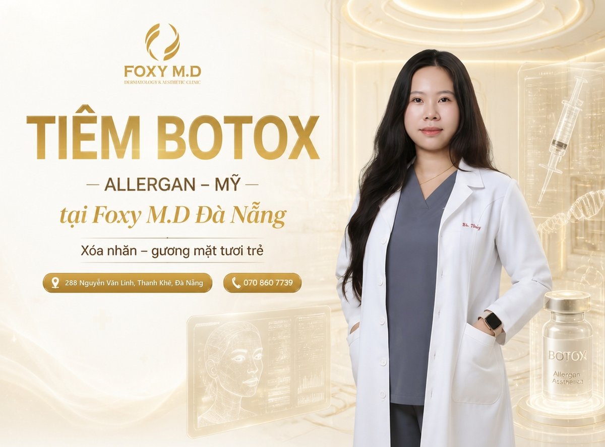 Botox Allergan Mỹ chính hãng tại Foxy M.D