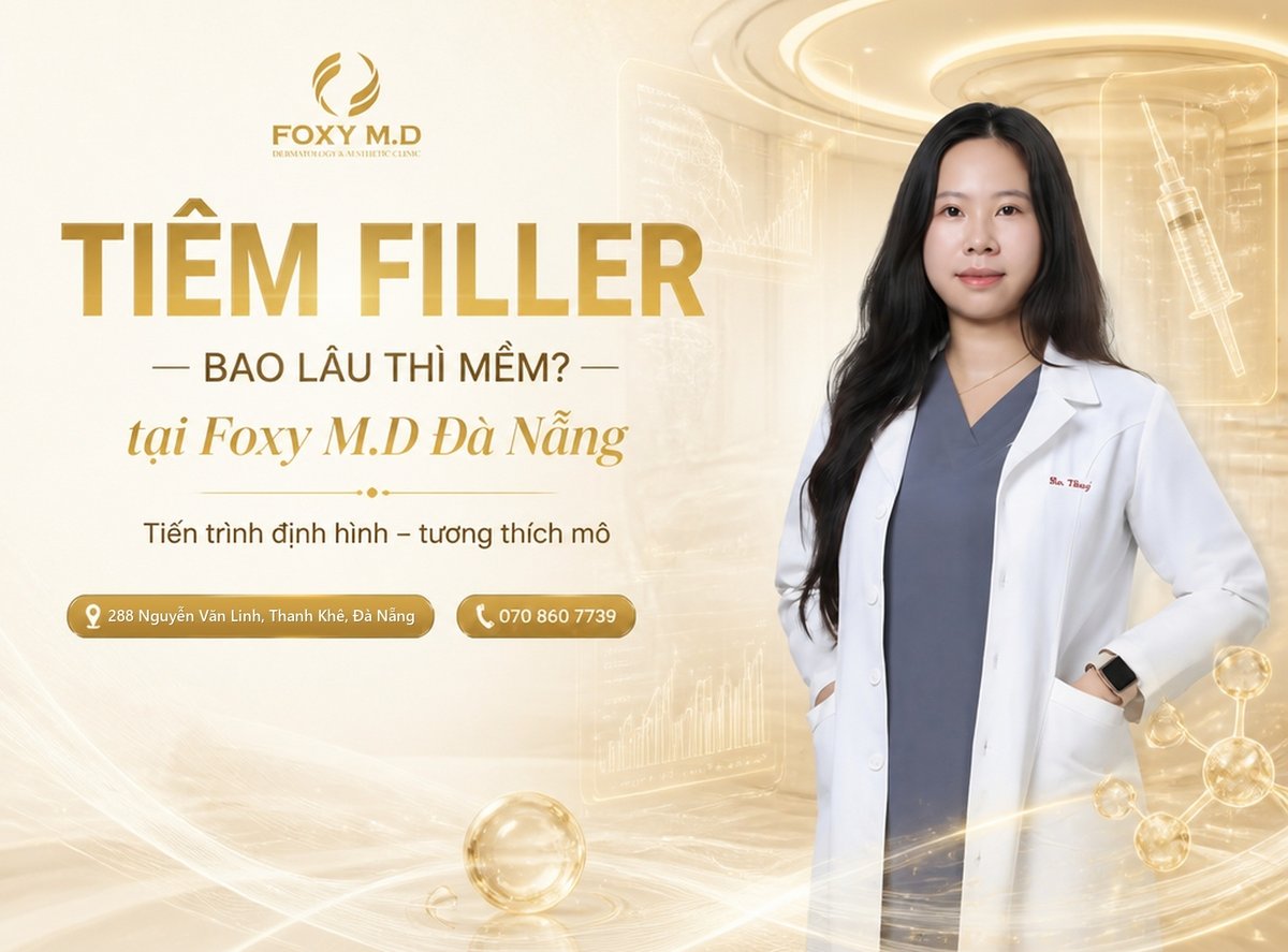 Tiêm Filler bao lâu thì mềm? Phân tích tiến trình định hình và tương thích mô