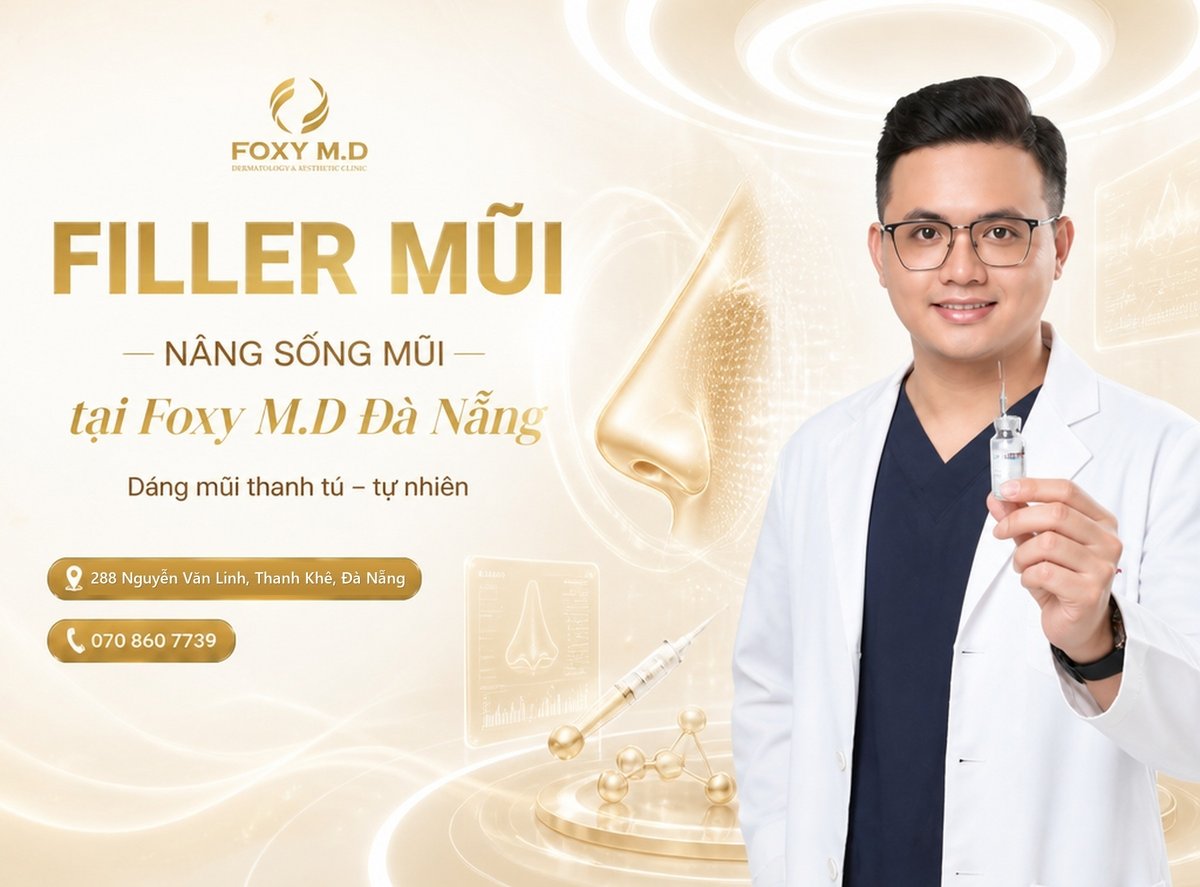 Tiêm filler nâng mũi tại Foxy M.D