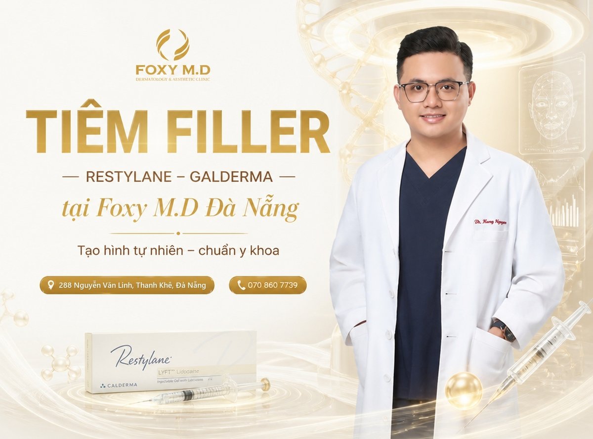 Filler Restylane chính hãng tại Foxy M.D