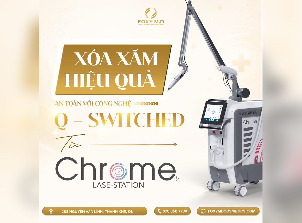 Xóa xăm bằng laser Q-Switched hay Pico