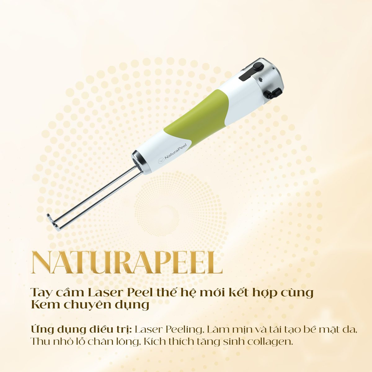 Tay cầm NaturaPeel laser peel