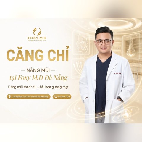 Căng chỉ nâng mũi không phẫu thuật tại Đà Nẵng: Dáng mũi cao thon tự nhiên chuẩn y khoa