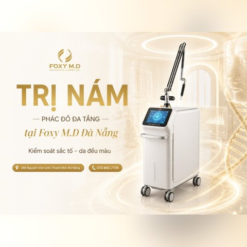 Phác đồ điều trị nám da đa tầng chuẩn y khoa tại Đà Nẵng: Chặn gốc sắc tố, ngừa tái phát