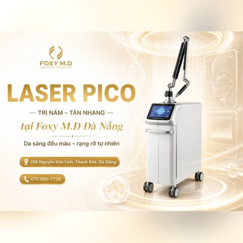 Điều trị nám, tàn nhang bằng Laser Pico tại Đà Nẵng: Xung siêu ngắn chuẩn y khoa