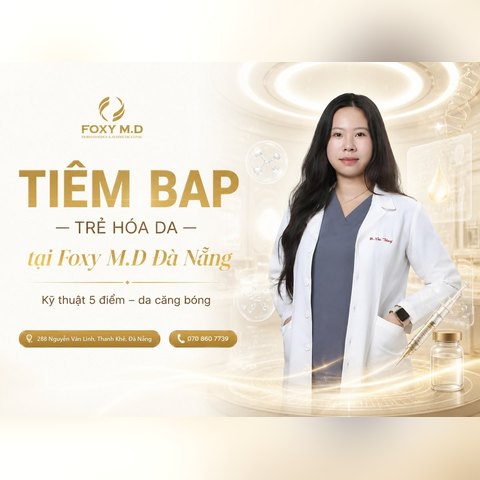 Tiêm BAP trẻ hóa da tại Đà Nẵng: Kỹ thuật 5 điểm sinh học chuẩn y khoa