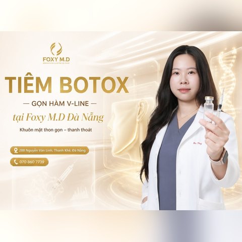 Tiêm botox gọn hàm tại Đà Nẵng: Chi phí, quy trình & lưu ý y khoa