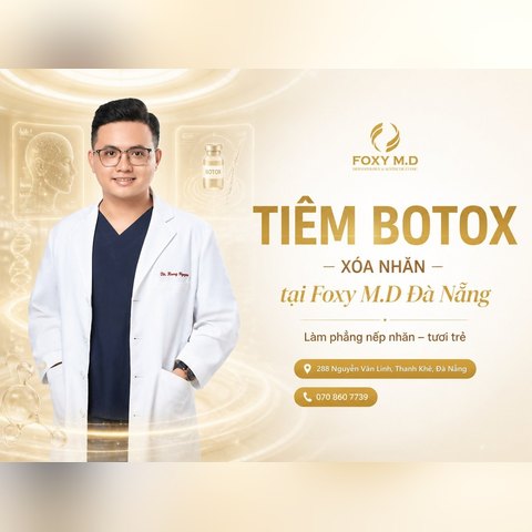 Tiêm botox xóa nhăn tại Đà Nẵng: Bảng giá, vùng tiêm & lưu ý y khoa