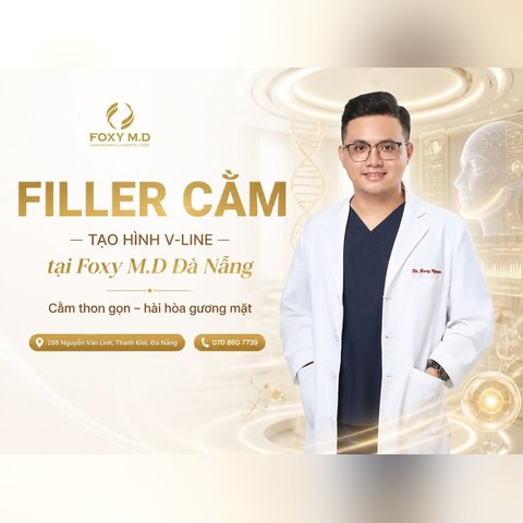 Tiêm filler cằm tại Đà Nẵng: Chi phí, dáng cằm V-line & lưu ý y khoa