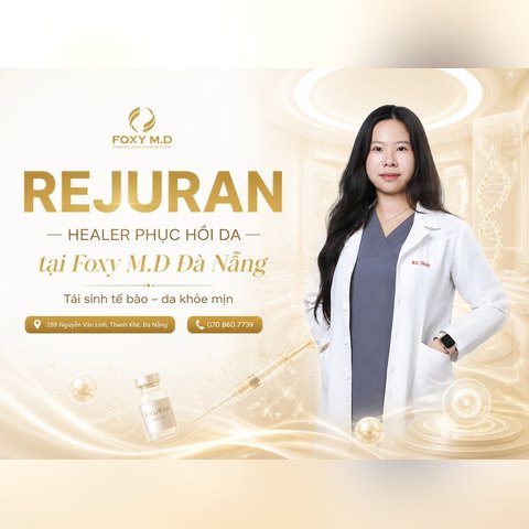 Tiêm Rejuran Healer tại Đà Nẵng: Phục hồi da mỏng yếu & tái tạo sinh học
