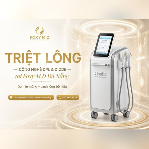 Triệt lông công nghệ DPL & Diode Laser tại Đà Nẵng: Bảng giá & quy trình